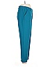 Happily Grey Solid Teal Casual Pants Size L - photo 4