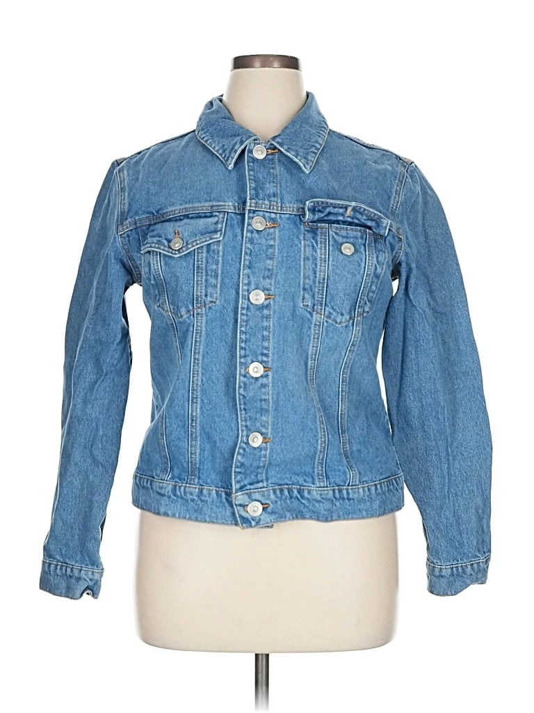 Pre-owned Hudson Denim Jacket In Blue