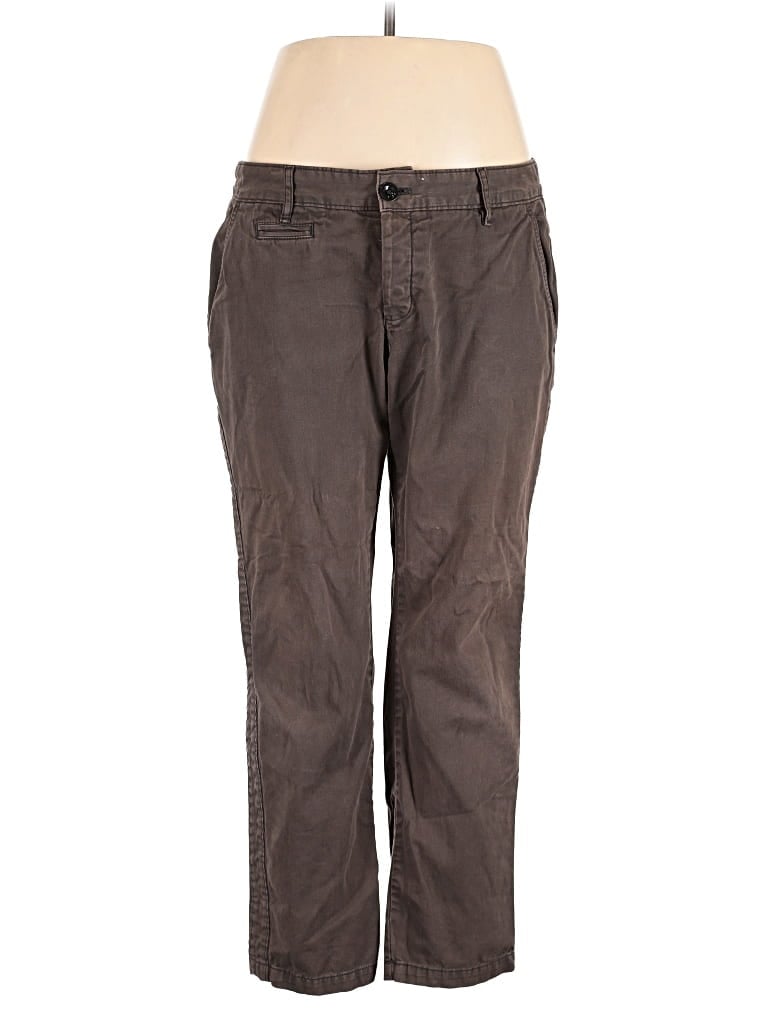 Pre-owned Eddie Bauer Casual Pants In Brown