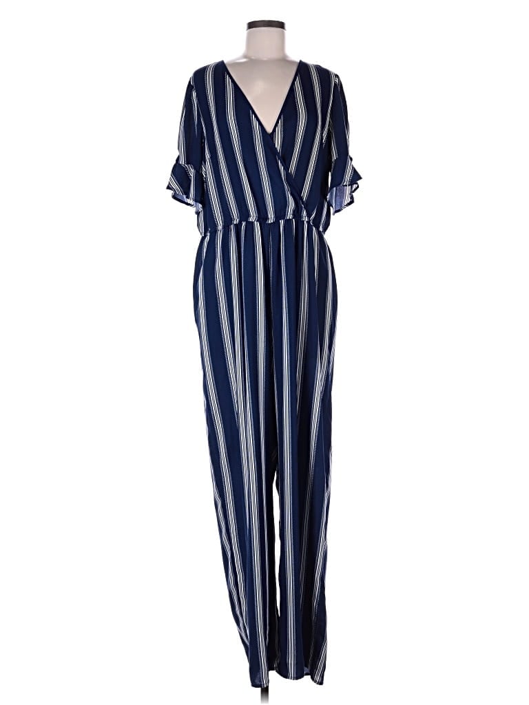 Pre-owned Xhilaration Jumpsuit In Blue