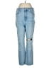 Madewell Hearts Blue Jeans Size 29 waist - photo 1