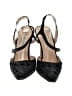 Ernesto Esposito Black Blue Heels Size EU 37 1/2 - photo 2