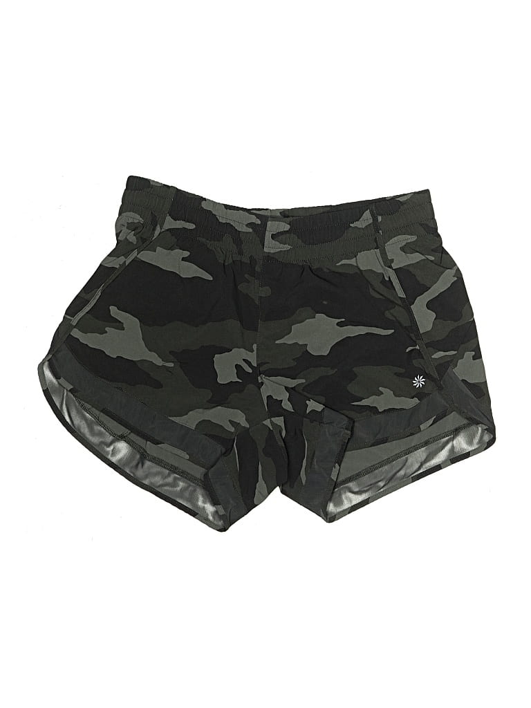 Pre-owned Athleta Athletic Shorts In Green