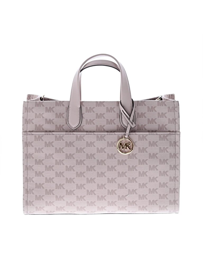 Pre-owned Michael Michael Kors Tote Bag In Pink
