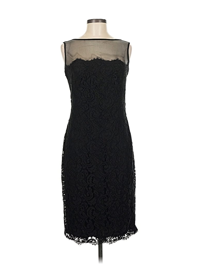 Pre-owned Tadashi Shoji Cocktail Dress In Black