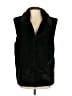 Renvy 100% Polyester Black Faux Fur Vest Size Sm - Med - photo 1