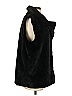 Renvy 100% Polyester Black Faux Fur Vest Size Sm - Med - photo 4