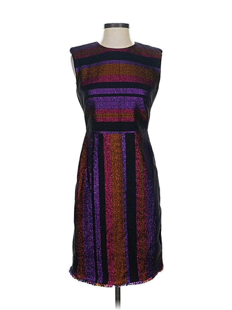 Pre-owned Diane Von Furstenberg Cocktail Dress In Purple