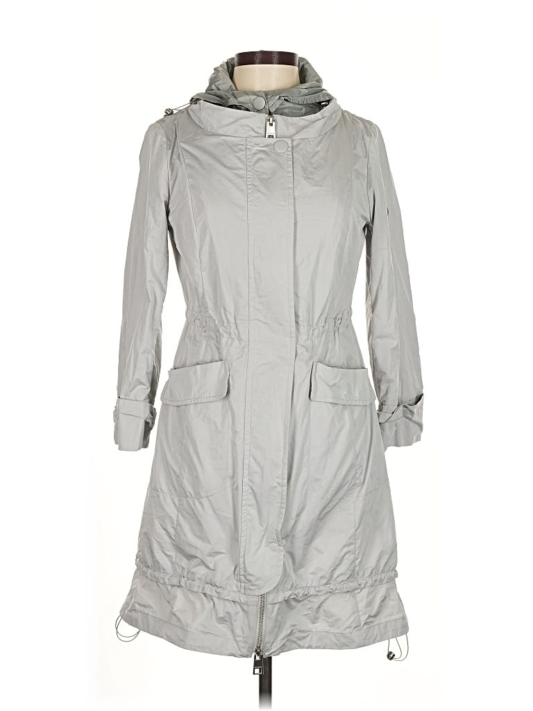 Pre-owned Pierre Cardin Raincoat In Gray