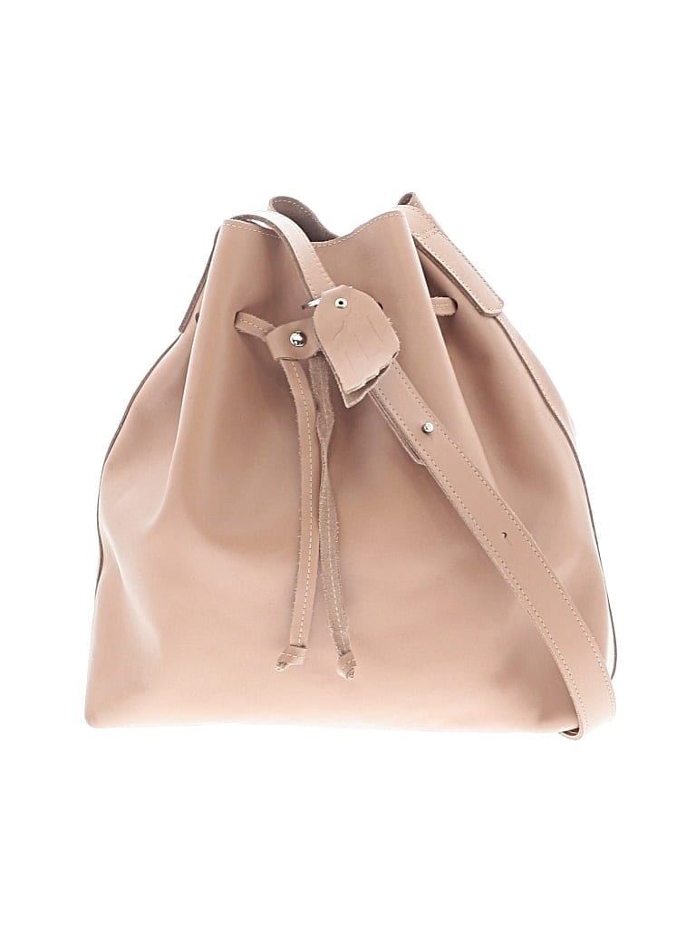 Pre-owned Unbranded Bucket Bag In Brown