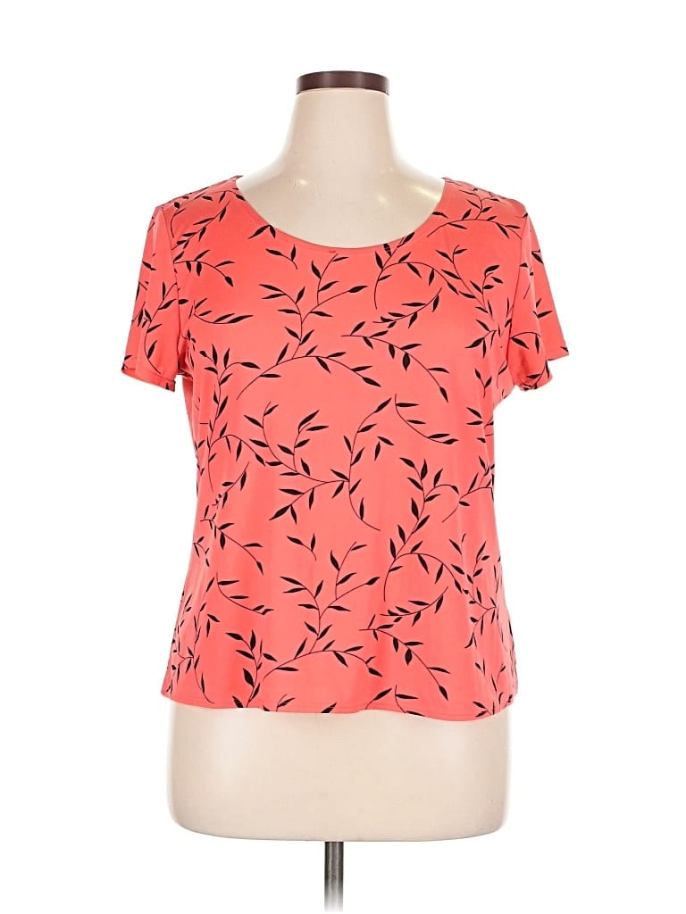 Pre-owned Elementz Short Sleeve T-shirt In Orange