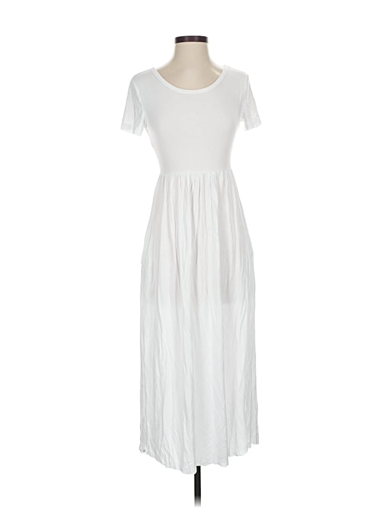 Pre-owned Viishow Casual Dress In White