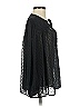 ICONS Objects of Devotion 100% Polyester Black Long Sleeve Blouse Size S - photo 4