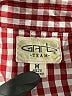 Garb 100% Cotton Checkered-gingham Red Long Sleeve Button-Down Shirt Size 7 - 8 - photo 3