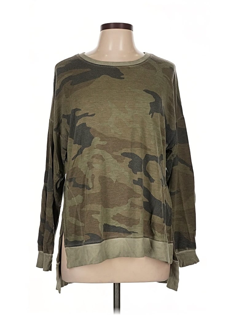 Pre-owned Dantelle Long Sleeve T-shirt In Green