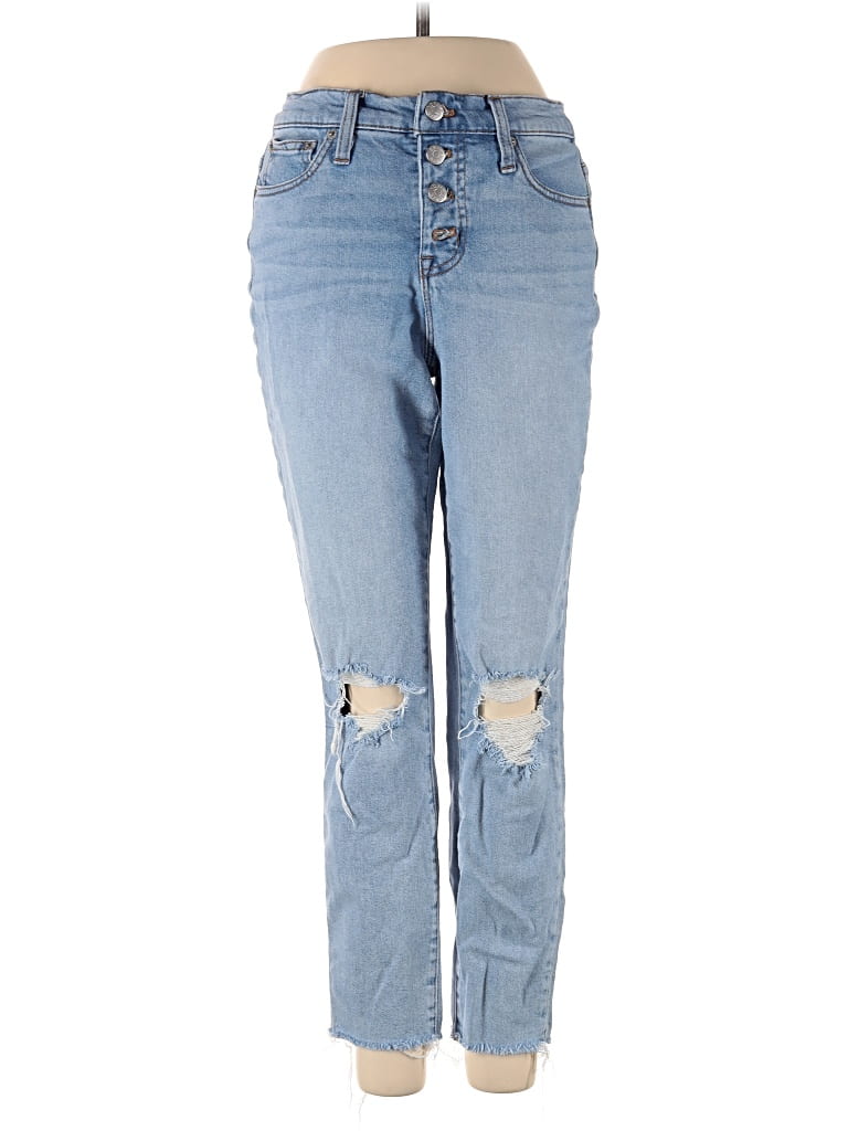Pre-owned J.crew Factory Store Jeans In Blue