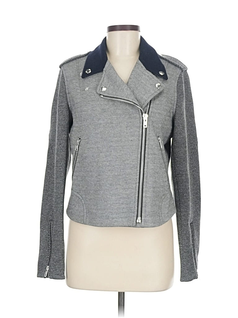 Pre-owned Theory Jacket In Gray