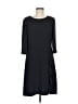Gerard Darel Solid Black Casual Dress Size 6 (38) - photo 1