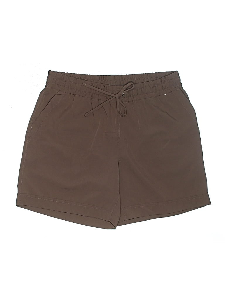 Pre-owned Mondetta Khaki Shorts In Brown