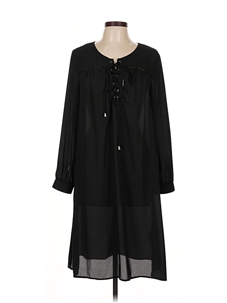 Pre-owned Vince Camuto Casual Dress In Black