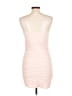 Unbranded Solid Pink Cocktail Dress Size L - photo 2