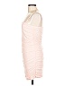 Unbranded Solid Pink Cocktail Dress Size L - photo 5