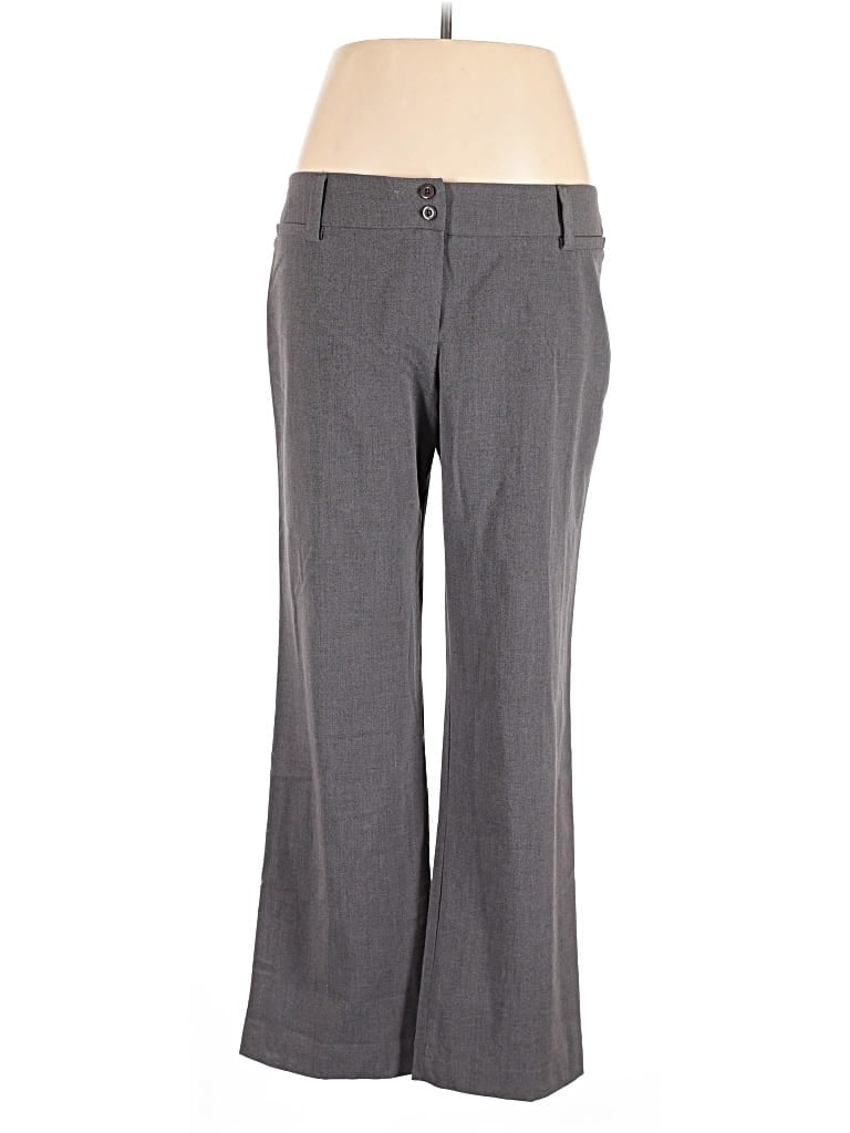 Pre-owned Ab Studio Dress Pants In Gray
