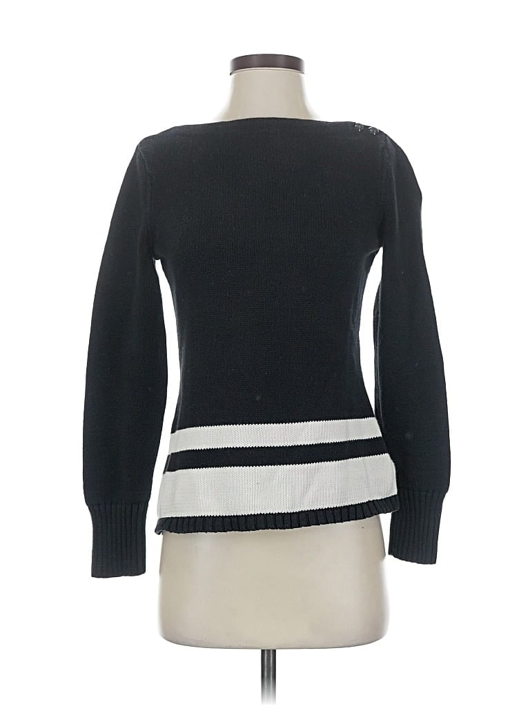 Pre-owned Polo Ralph Lauren Pullover Sweater In Black