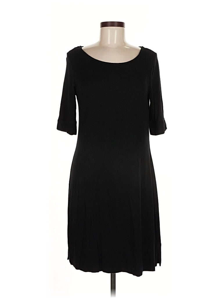 Pre-owned Adrienne Vittadini Casual Dress In Black