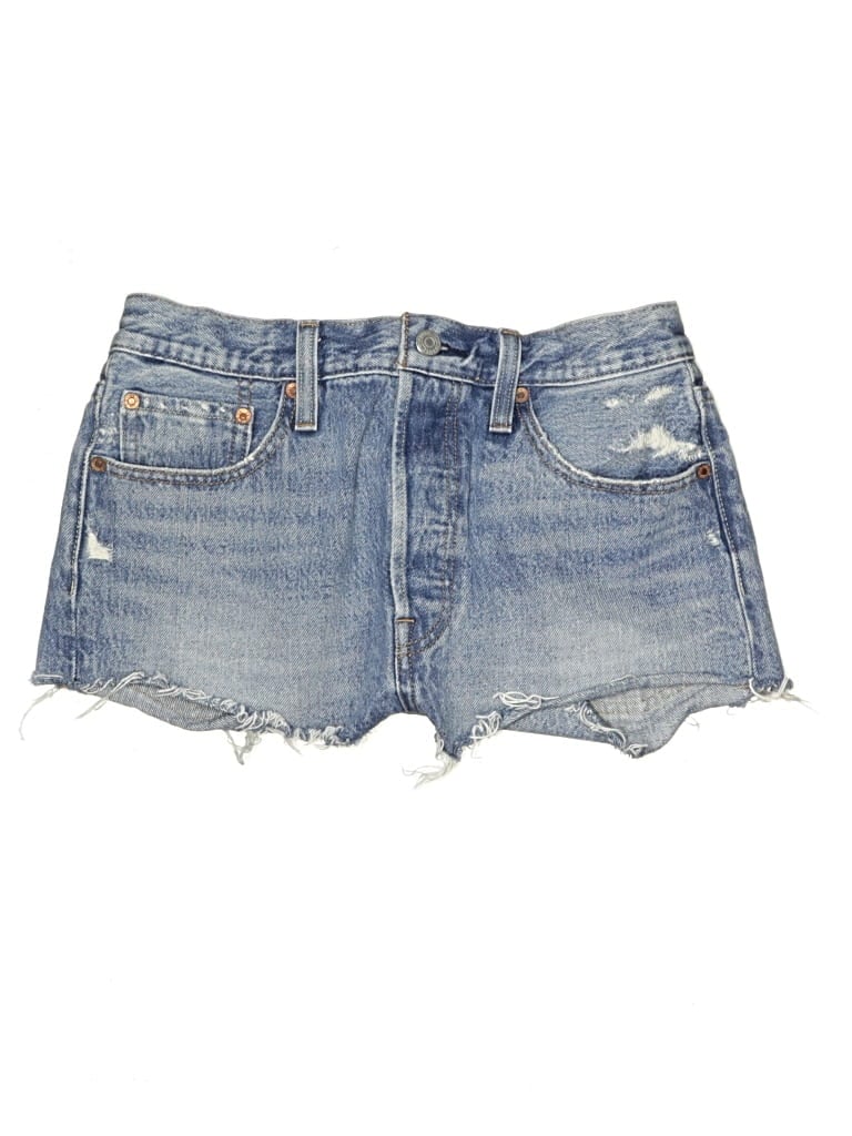 Pre-owned Levi's Denim Shorts In Blue
