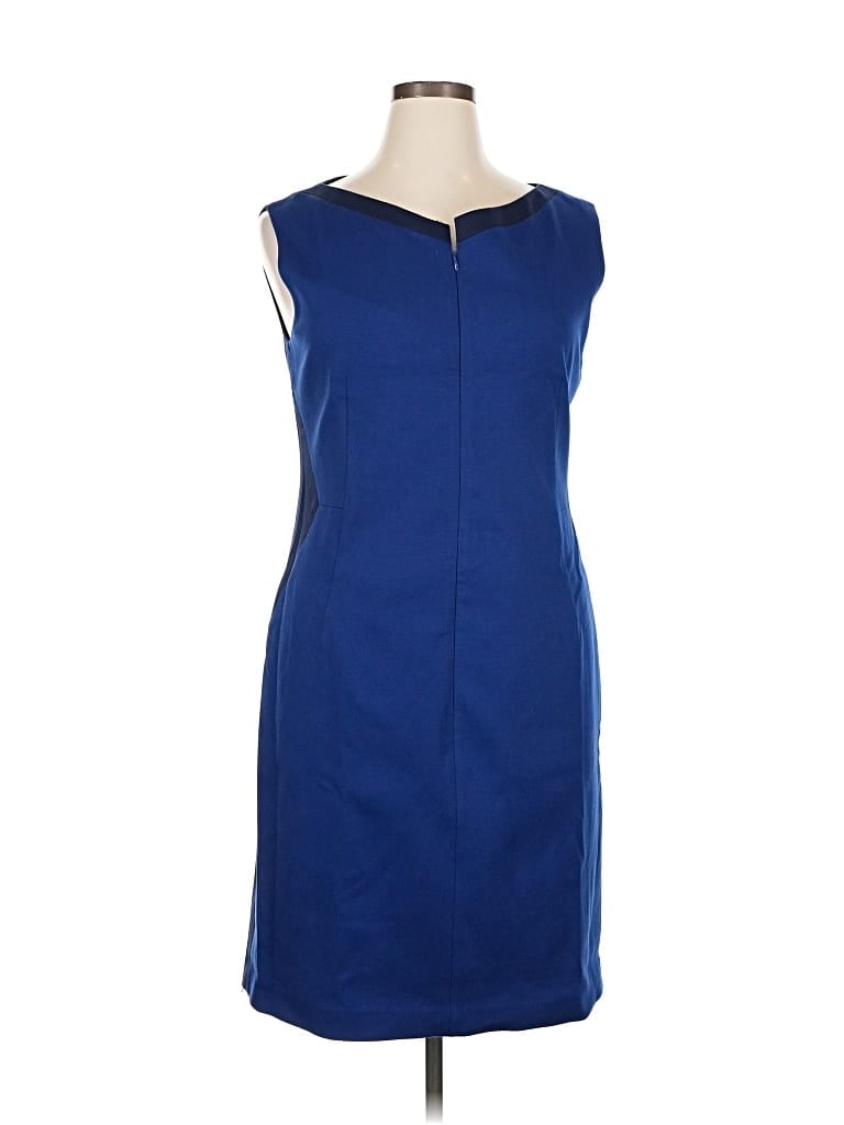 Pre-owned T Tahari Cocktail Dress In Blue