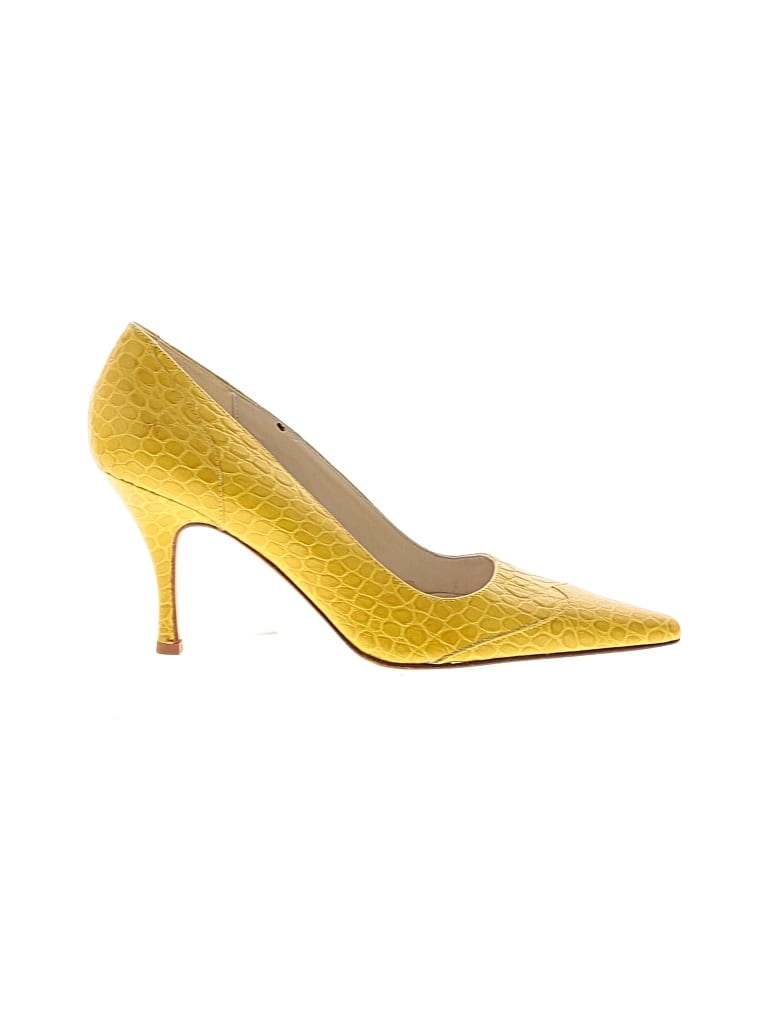 Pre-owned Banana Republic Heels In Yellow