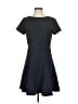 Ann Taylor Solid Black Casual Dress Size 4 - photo 1