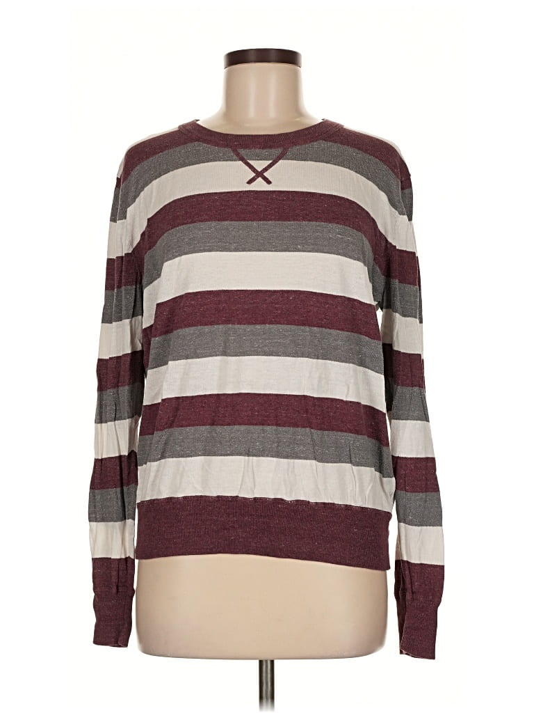 Pre-owned Bdg Pullover Sweater In Burgundy