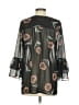 CAbi Black 3/4 Sleeve Blouse Size S - photo 2