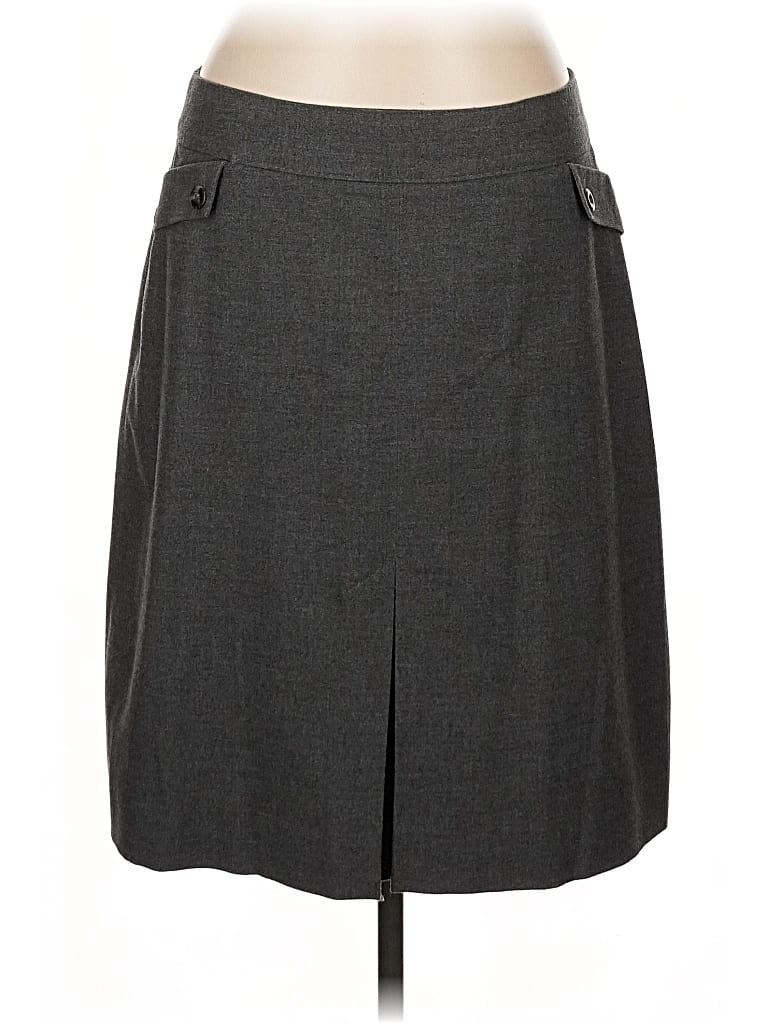 Pre-owned Classiques Entier Formal Skirt In Gray