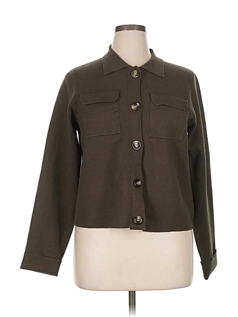 Pre-owned T Tahari Jacket In Green