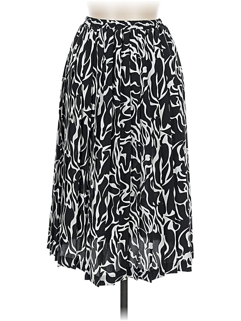 Pre-owned Leslie Fay Casual Skirt In Black