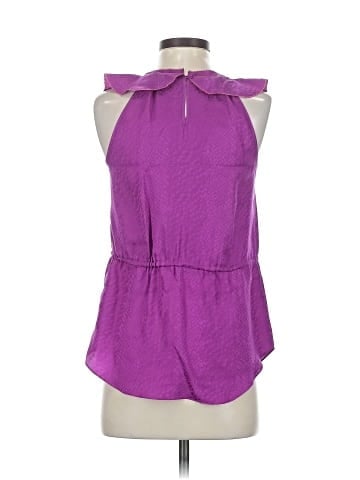 Rebecca Taylor Sleeveless Silk Top (view 2)