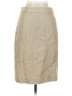 J.Crew Collection Metallic Gold Wool Skirt Size 0 - photo 1