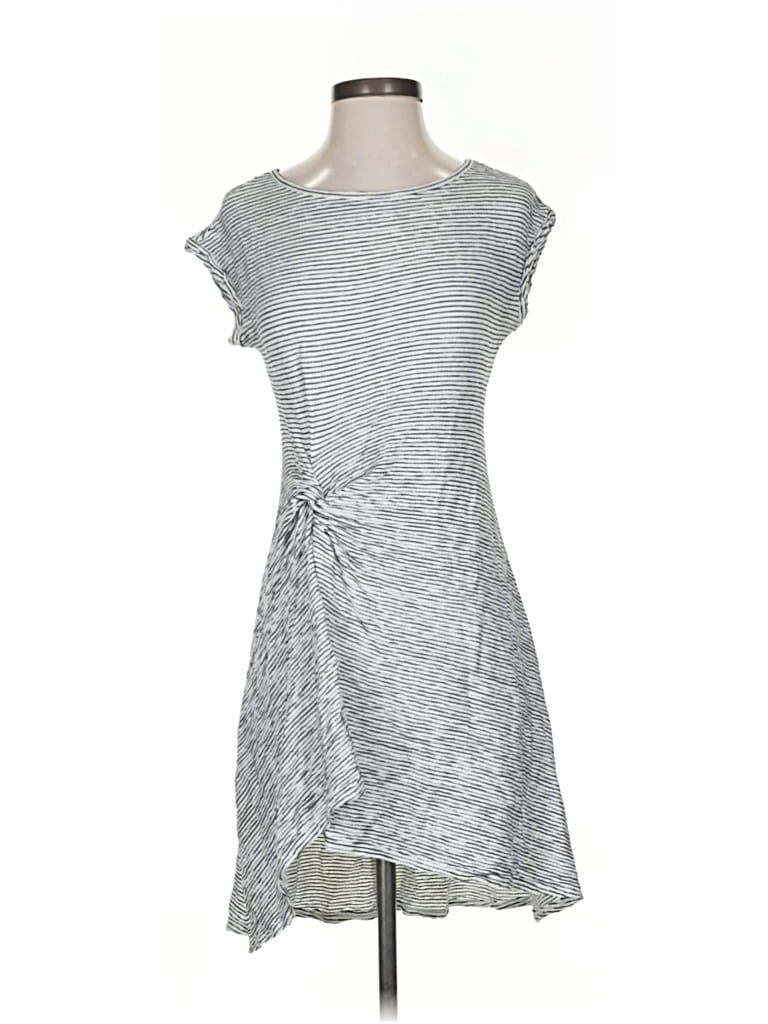 Pre-owned Max Studio Casual Dress In Silver