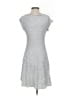Max Studio Silver Casual Dress Size S - photo 2