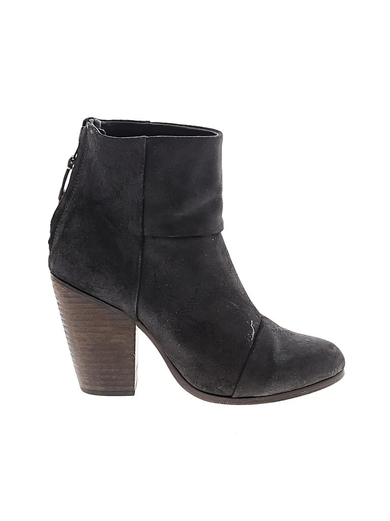 Pre-owned Rag & Bone Ankle Boots In Black