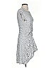 Max Studio Silver Casual Dress Size S - photo 4