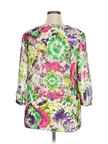 Adiva 3/4 Sleeve Blouse (view 2)