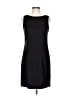 AB Studio Solid Black Cocktail Dress Size 10 - photo 1