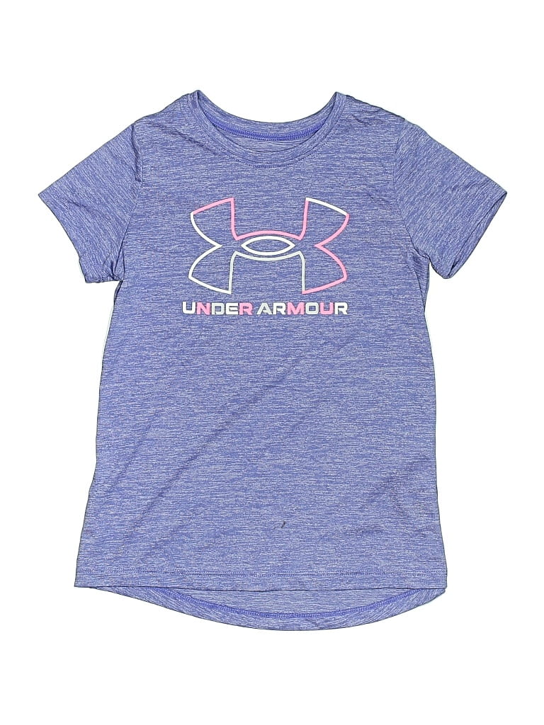 Pre-owned Under Armour Kids' Active T-shirt In Purple