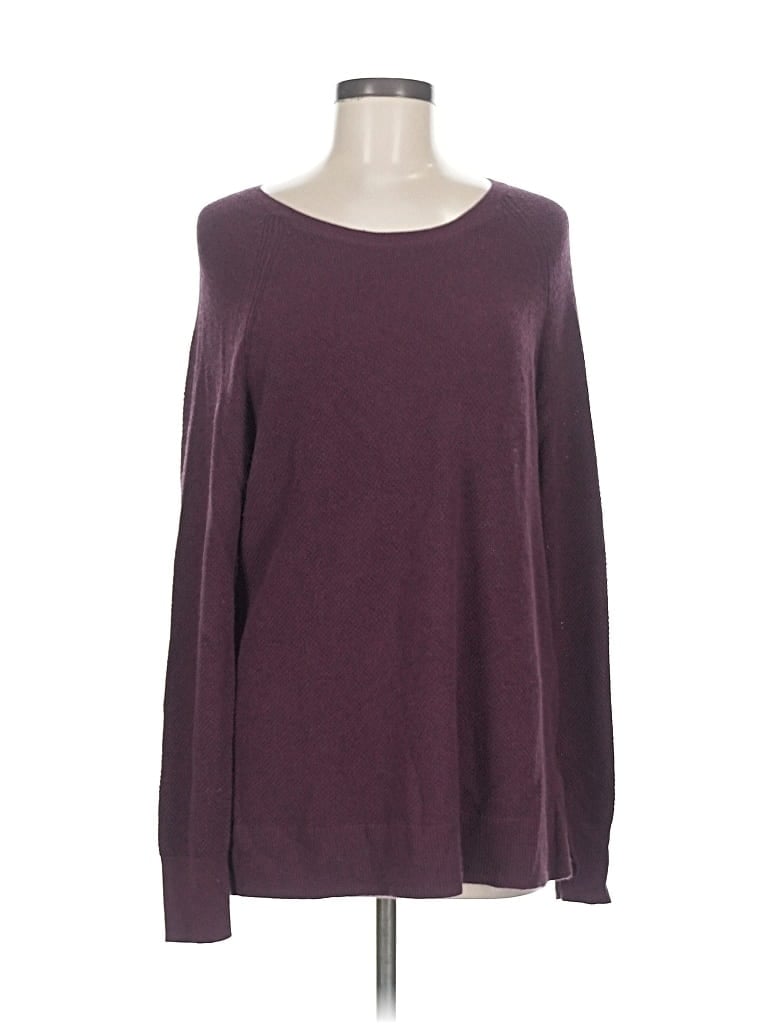Pre-owned Gap Pullover Sweater In Burgundy