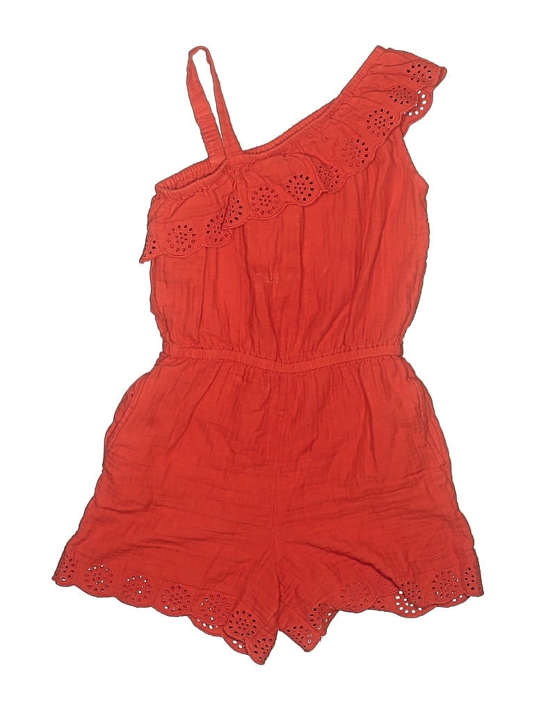 Pre-owned Cat & Jack Kids' Romper In Red