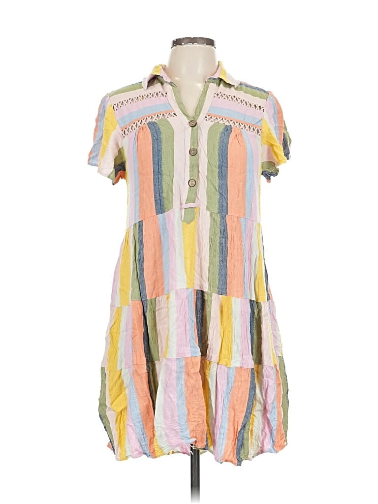 Pre-owned Nostalgia Casual Dress In Orange